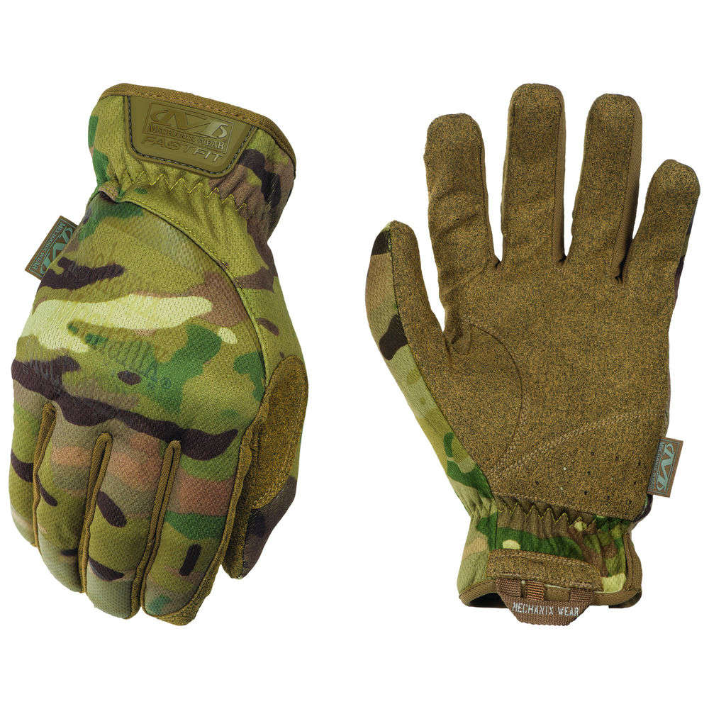 Clothing Mechanix Wear 4.50" FASTFIT GLOVE MULTICAM SMALL